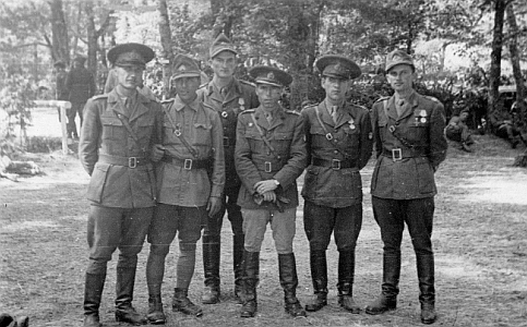 Teodor Breharu & world war II soldiers